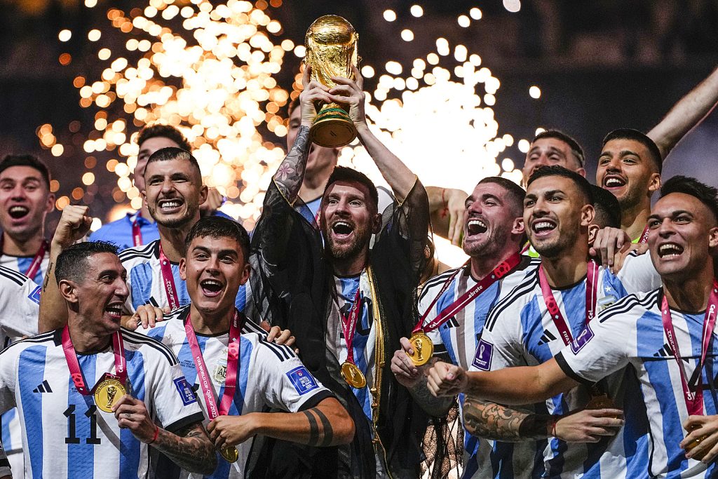 Đội tuyển Argentina thuộc bóng đá Châu Mỹ đã lên ngôi vô địch World cup 2022