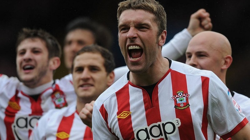 Rickie Lambert cũng từng là chủ lực của đội bóng tại giải đấu cao nhất nước Anh